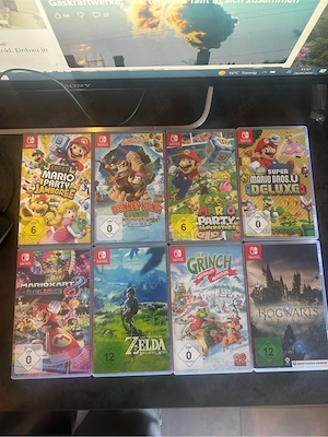 Nintendo Switch Spiele 