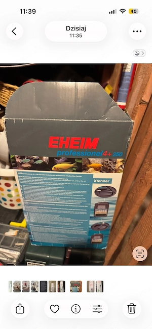 Ich verkaufe einen gebrauchten Aquarienfilter.