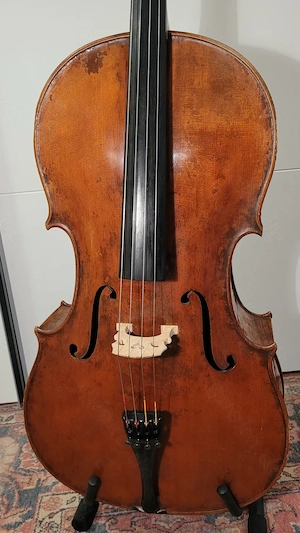 Violoncello deutsche Arbeit Ende 19. Jahrhundert