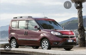 Fiat Doblo Turbo Diesel 1,9 Liter 135 PS   Km 270.000  PS 155  Anhänger kupplung   USB Radio   Anhän Bild 5