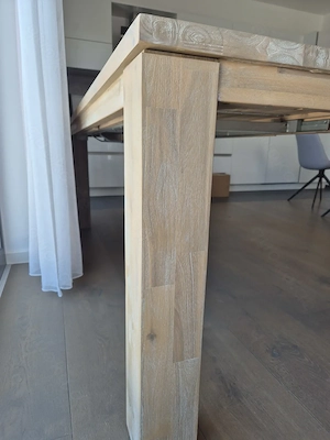 Esstisch Eichenholz massiv Bild 5