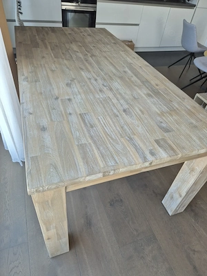 Esstisch Eichenholz massiv Bild 2