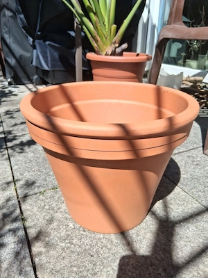 Schöner Tontopf