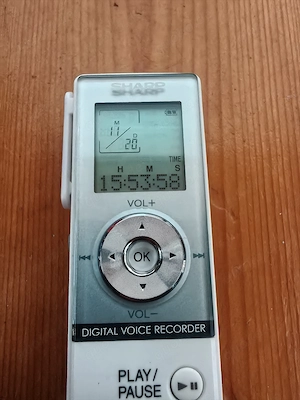 SHARP PA-VR10E PC Digital Voice Recorder in OVP Bild 9