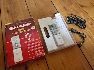 SHARP PA-VR10E PC Digital Voice Recorder in OVP Bild 2