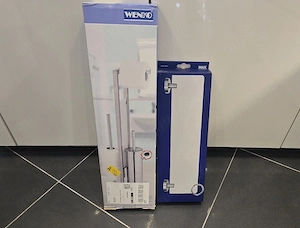 WENKO Badezimmer Set - WC-Garnitur Rivalta - Wandablage Bosio