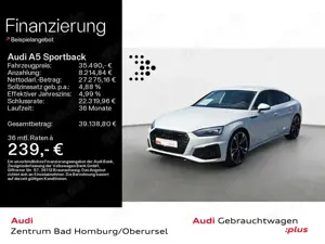 Audi A5 35 TFSI S line business competition