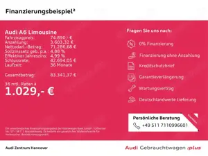 Audi A6 Limousine TDI quattro 150 kW S tronic Bild 2