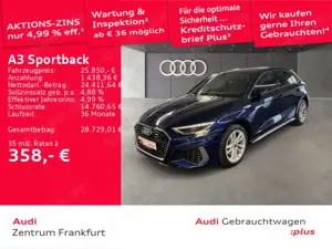 Audi A3 40 TFSI e S tronic S line DAB Tempo