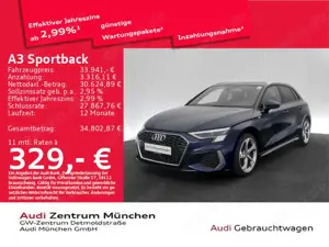 Audi A3 35 TFSI S tronic 2x S line AHK/Navi