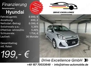 Hyundai i10 PDC LH, SHZ CarPlay Android Auto ISO AUX USB
