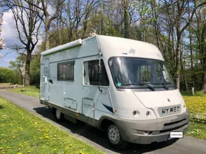 Caravans-Wohnm Hymer B584 | Klima | 2. Hand | Polster  Matratze NEU | Reisefertig Bild 4