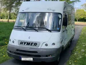 Caravans-Wohnm Hymer B584 | Klima | 2. Hand | Polster  Matratze NEU | Reisefertig Bild 3