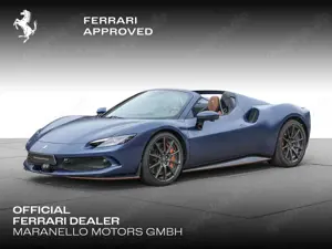 Ferrari 296 *Blu Swaters Opaco*Lift*JBL*Carbon+LED*
