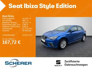 SEAT Ibiza 1,0 TSI DSG Style LED/RFK/Sitzheizung vo./