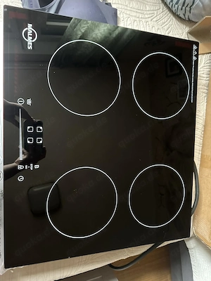 Induktionskochfeld 60 cm   4 Platten, 7000W, Booster, Time