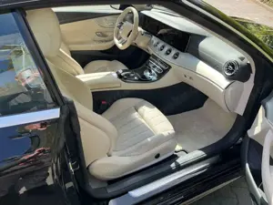 Mercedes-Benz E 450 „Mercedes E 450 4Matic Cabrio AMG | Burmester | HUD | helle Lederausst. | Junge  Bild 5