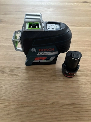 Kreuzlinienlaser Grün Selbstnivellierend Bosch GLL 3-80 CG Professional