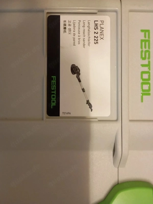 Langhalsschleifer Festool LHS 2_225 EQI Plus und Absaugmobil CTM36 E Bild 5