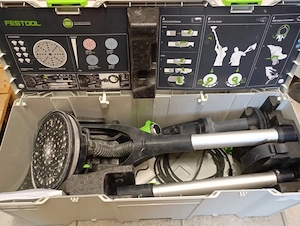 Langhalsschleifer Festool LHS 2_225 EQI Plus und Absaugmobil CTM36 E Bild 7