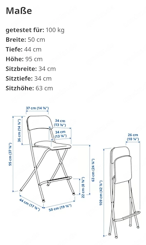 2x IKEA Barhocker Franklin, neu