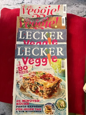 Veggiehefte zu verschenken