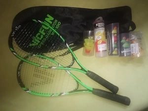 VICfun Speed Badminton Set  Amzdeal tragbares Badminton Netz, neu