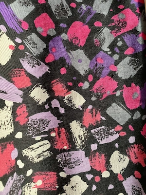 Freizeit-  Sommerkleid Gr.44-46 BW 55 cm Baumwolle Kurzarm farbenfrohes Muster  NEU Bild 4