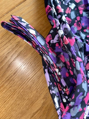 Freizeit-  Sommerkleid Gr.44-46 BW 55 cm Baumwolle Kurzarm farbenfrohes Muster  NEU Bild 7