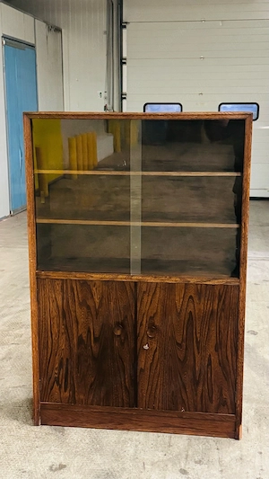 60er Bücherschrank Regal inkl Lieferung Vitrine Kommode Schrank
