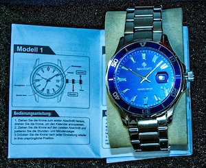 BANGWEI Herren Armbanduhr | kratzfest | Datum | 3ATM wasserdicht Bild 3