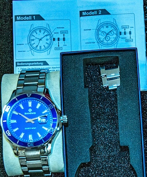 BANGWEI Herren Armbanduhr | kratzfest | Datum | 3ATM wasserdicht Bild 6