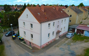 3Zi.-Whg. in Voigtstedt mit Wanne, Garten, Garage, Keller