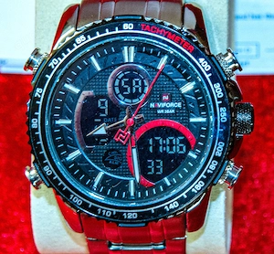 Luxuriöser LIGE   NAVIFORCE Chronograph   Analog & Digital   mit Garantie