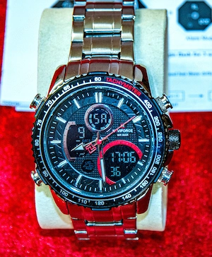 Luxuriöser LIGE   NAVIFORCE Chronograph   Analog & Digital   mit Garantie Bild 2