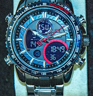 Luxuriöser LIGE   NAVIFORCE Chronograph   Analog & Digital   mit Garantie Bild 5