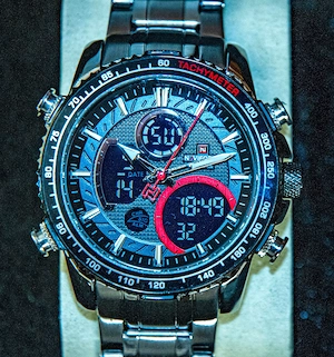 Luxuriöser LIGE   NAVIFORCE Chronograph   Analog & Digital   mit Garantie Bild 4