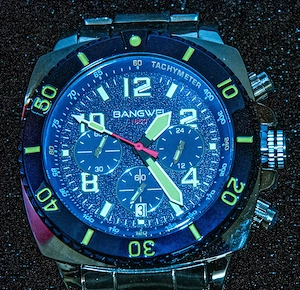 Original BANGWEI Chronograph in  hochwertiger Ausführung. Bild 4