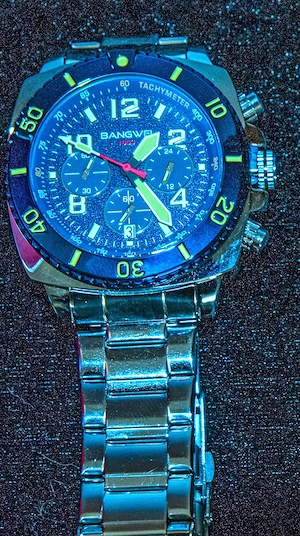 Original BANGWEI Chronograph in  hochwertiger Ausführung. Bild 5