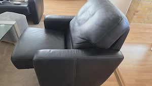 Couchgarnitur echtes Leder Bild 5