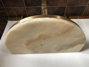 Beistelltisch mit Marmor Platte Bild 2