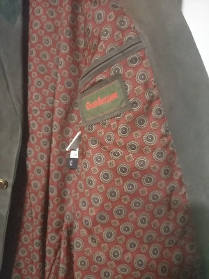 Trachten Janker Jacke mit Weste Gr.52 in olive grau von SANDERSON Bild 3