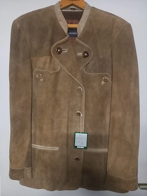 MEINDL Trachten Janker Jacke Gr.52 aus Ziegenleder