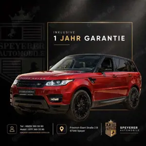 Land Rover Range Rover Sport Rover Sport|PANORAMA-DACH|AHK|SHZ||NAVI|LEDER|