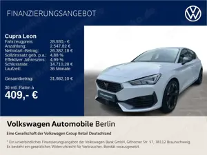 CUPRA Leon 1.4 e-HYBRID DSG Climatronic Navi LED SHZ