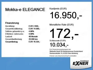 Opel Mokka-E ELEGANCE LED+SHZ+Frontkam.+Klimaanl.+LM Bild 4