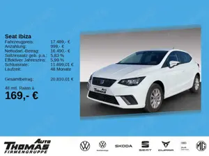 SEAT Ibiza Style Edition 1.0 TSI LED+PDC+FULL LINK