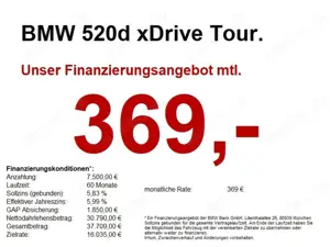 BMW 520 d xDrive Tour. M Sport Navi.LED.ACC.SHZv+h.RK