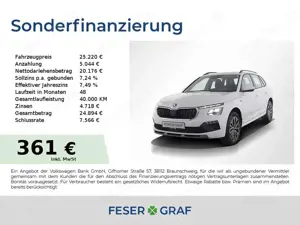 Skoda Kamiq Tour 1,0 TSI 70 kW 5-Gang-Schaltgetrieb