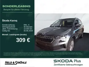 Skoda Karoq Selection 1.5 TSI DSG LED NAV AHK KAM 17"